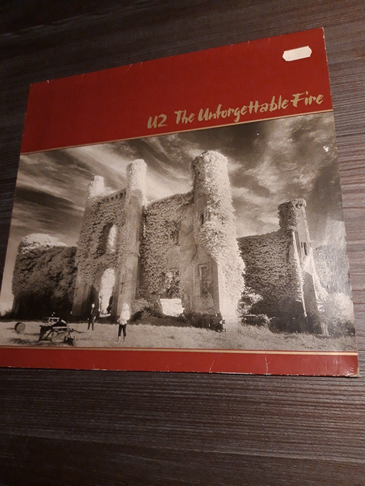 Lp U2-The Unforgettable fire., Gebruikt, Ophalen of Verzenden, 12 inch, Poprock