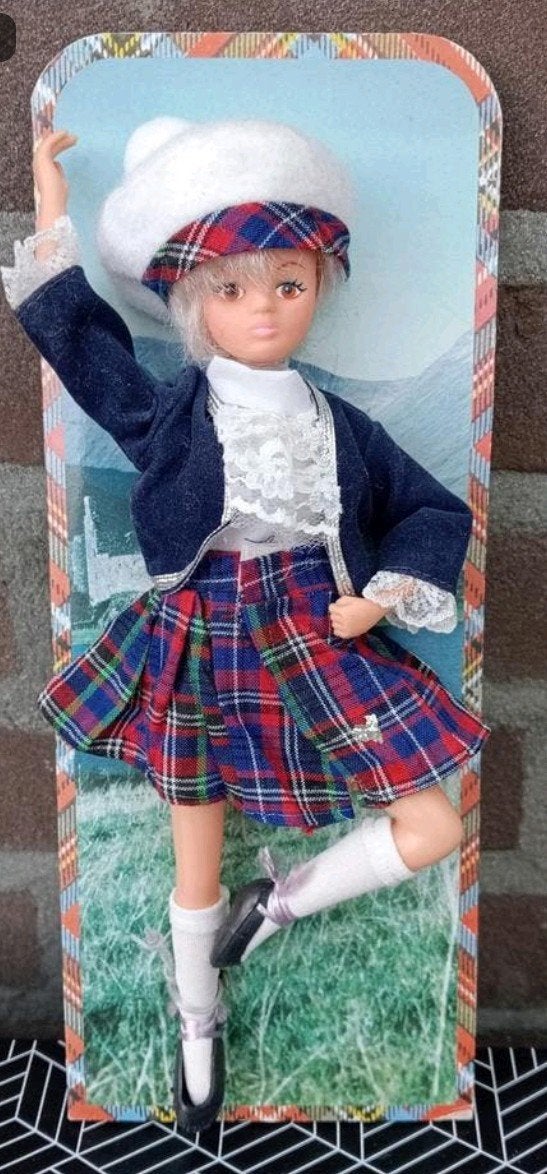 Vintage Schotse Danseres Pop - Highland Dancer, Verzamelen, Poppen, Ophalen, Zo goed als nieuw