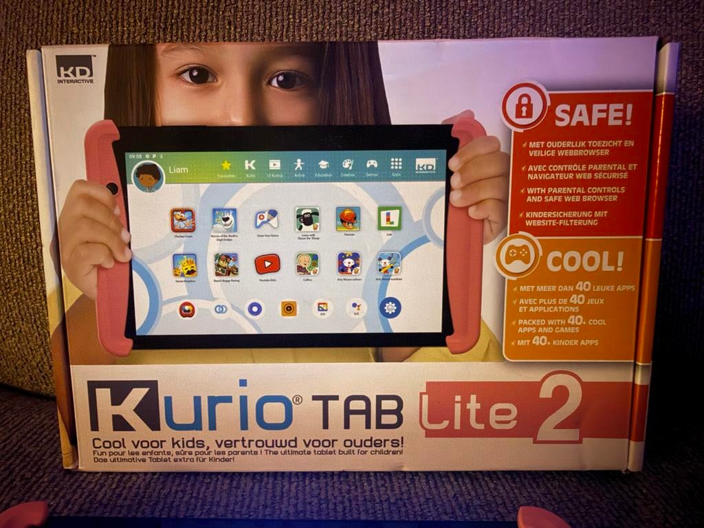 Kurio Tab Lite 2 Kindertablet - Veilig en Educatief Plezier, Computers en Software, Android Tablets, Ophalen of Verzenden, Gebruikt