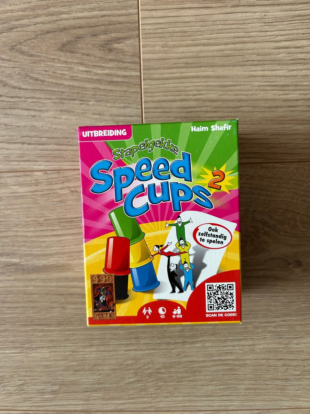 Stapelgekke Speed Cups 2 - Uitbreiding of Standalone, Een of twee spelers, Ophalen of Verzenden, Zo goed als nieuw