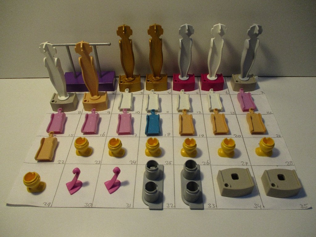 playmobil onderdelen paspoppen/div, Losse onderdelen, Overige typen, Ophalen of Verzenden, Zo goed als nieuw