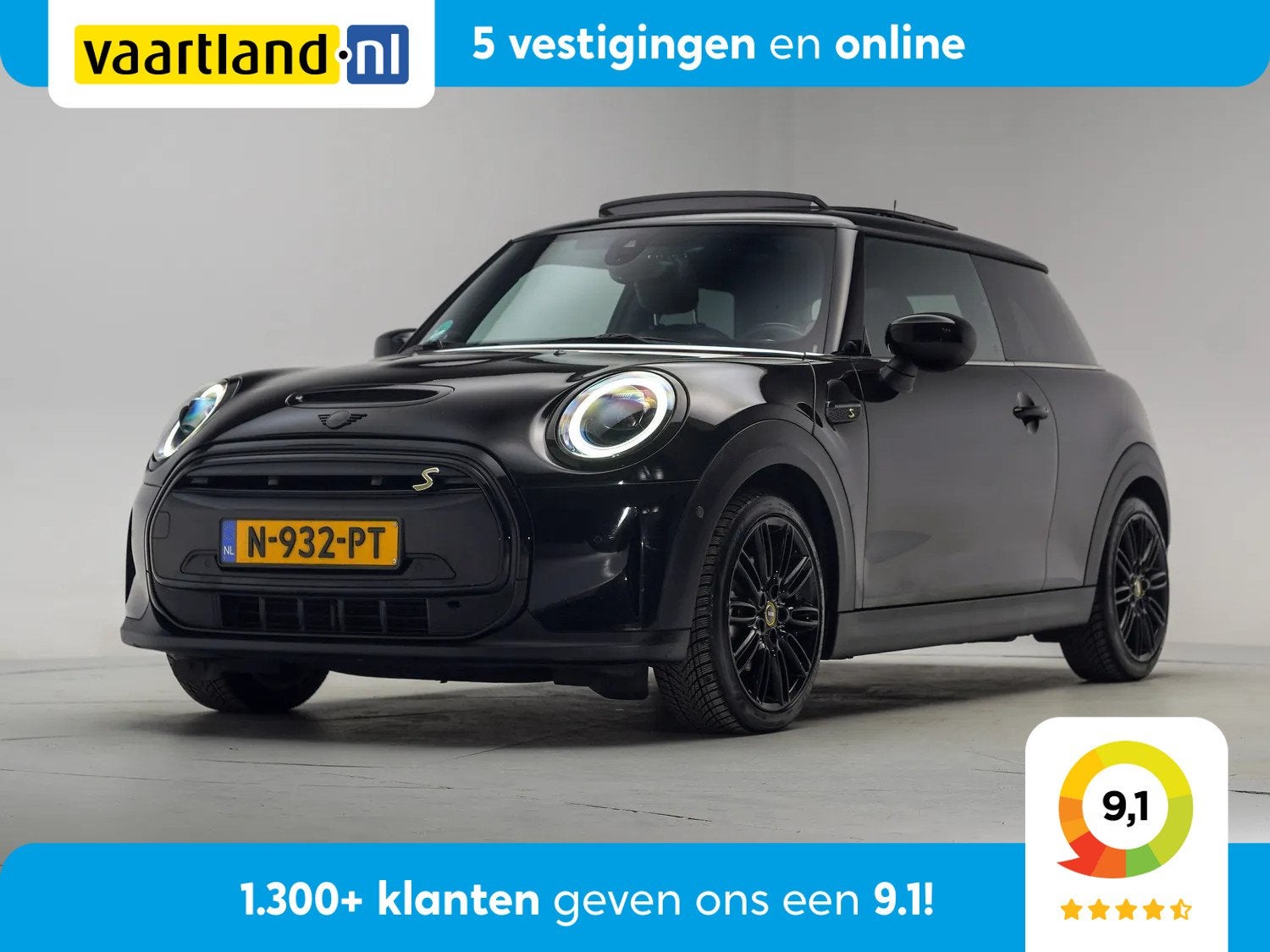MINI Mini Electric Business Edition 33 kWh Aut. [ Panoramada, Auto's, Automaat, Dealer onderhouden, 0 cilinders, 1340 kg