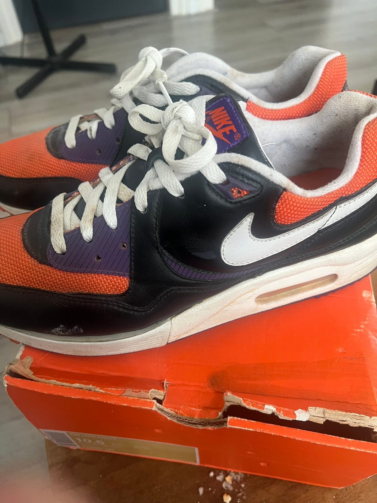 Nike air max light 44,5 315827-101, Ophalen of Verzenden, Zo goed als nieuw, Overige kleuren