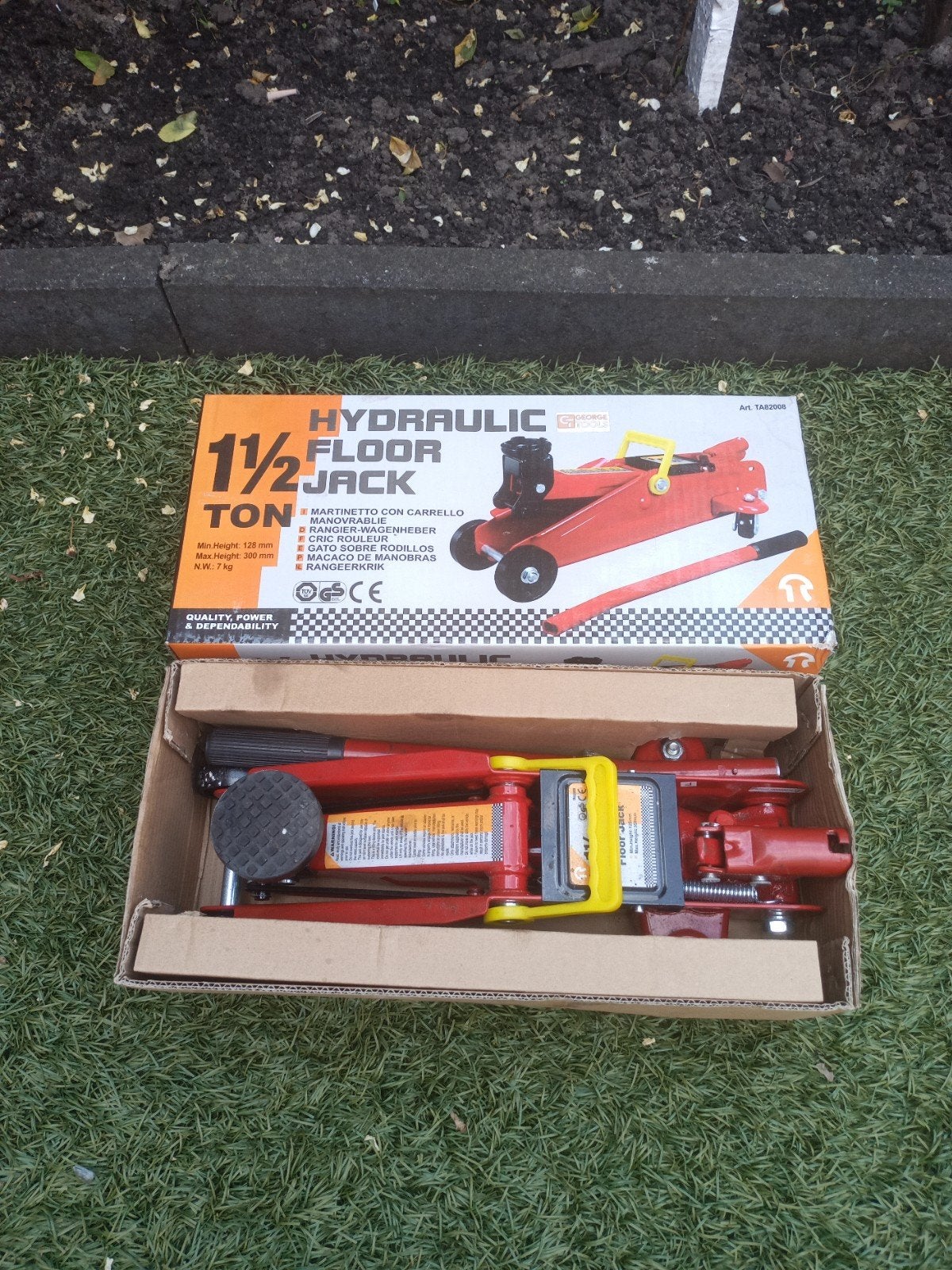 Hydraulische Garagekrik 1.5 Ton - Nieuw in Doos, Ophalen