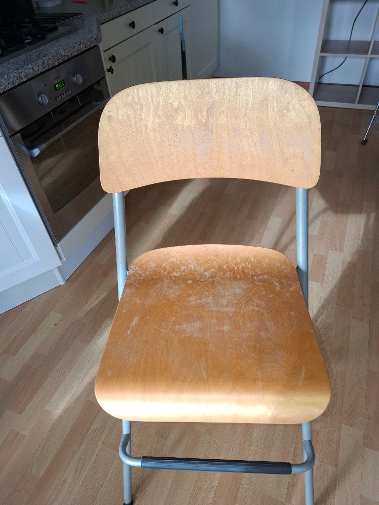 Barkruk, Ophalen, Gebruikt, 60 tot 90 cm, Hout