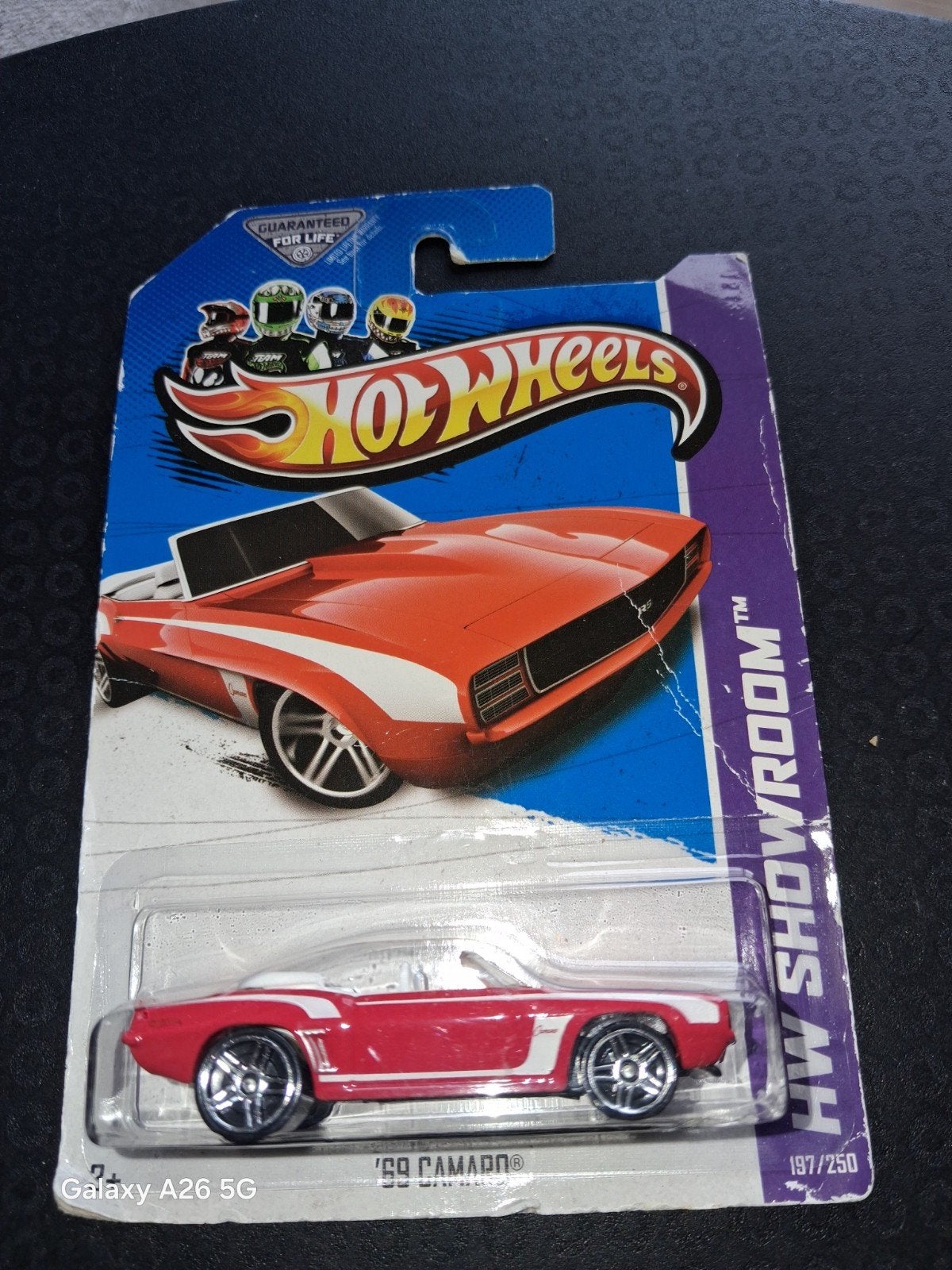 Hot Wheels '69 Camaro Convertible - Rood, Ophalen of Verzenden