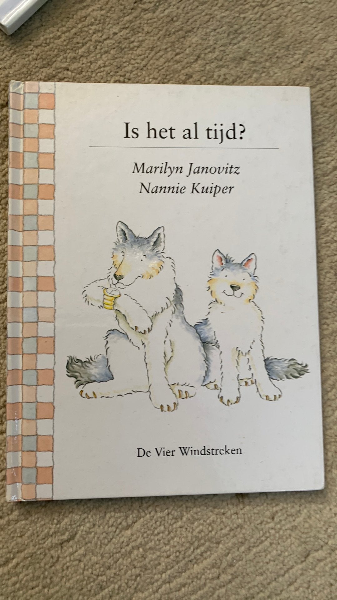 M. Janovitz - Is het al tijd? Vertaling Nannie Kuiper, Ophalen of Verzenden, Zo goed als nieuw, M. Janovitz, Prentenboek