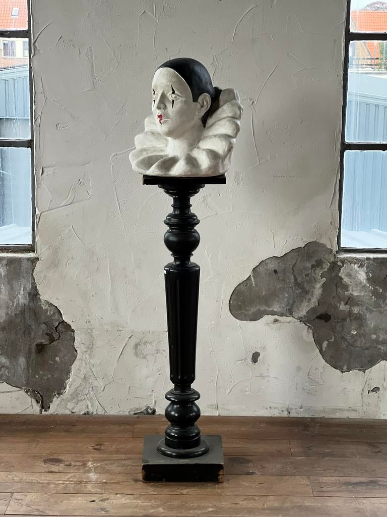 Groot beeld Pierot, Verzamelen, Ophalen, Zo goed als nieuw, Mens