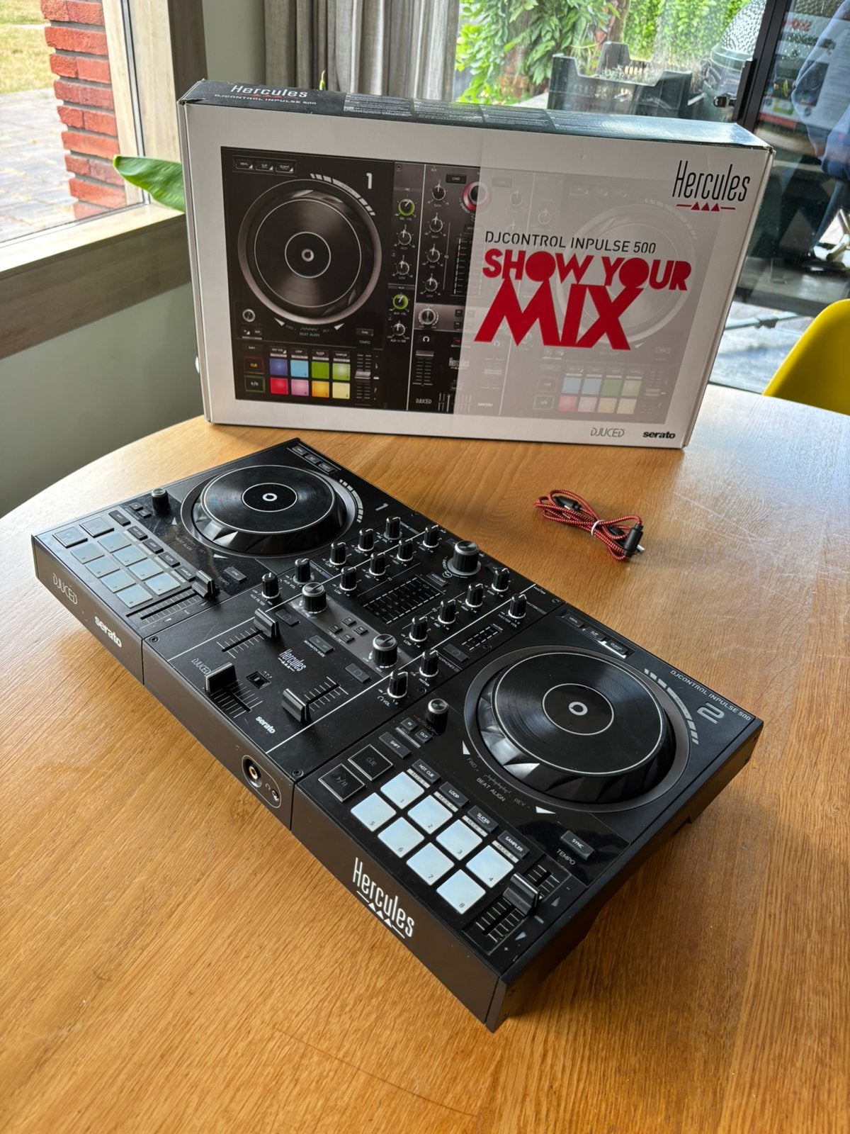 Hercules DjControl Inpulse 500, Ophalen of Verzenden, Zo goed als nieuw, Overige merken