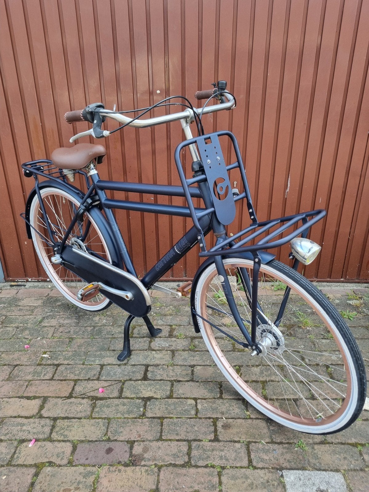 Cortina u4 denim 28inch 3speed in zeer nette staat, Fietsen en Brommers, 57 tot 61 cm, Ophalen of Verzenden, Zo goed als nieuw