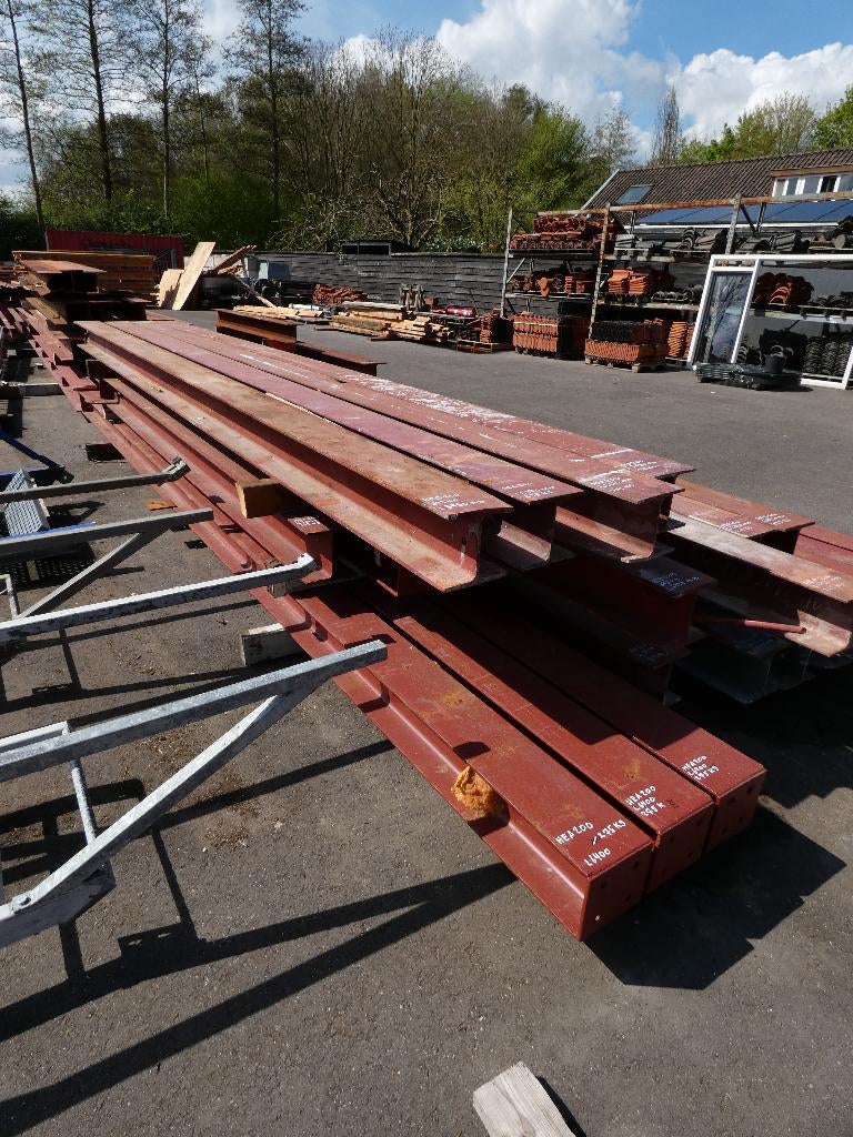 Stalen balken - HEA - HEB - IPE - UNP -, Doe-het-zelf en Verbouw, Metalen, Gebruikt, IJzer, Ophalen
