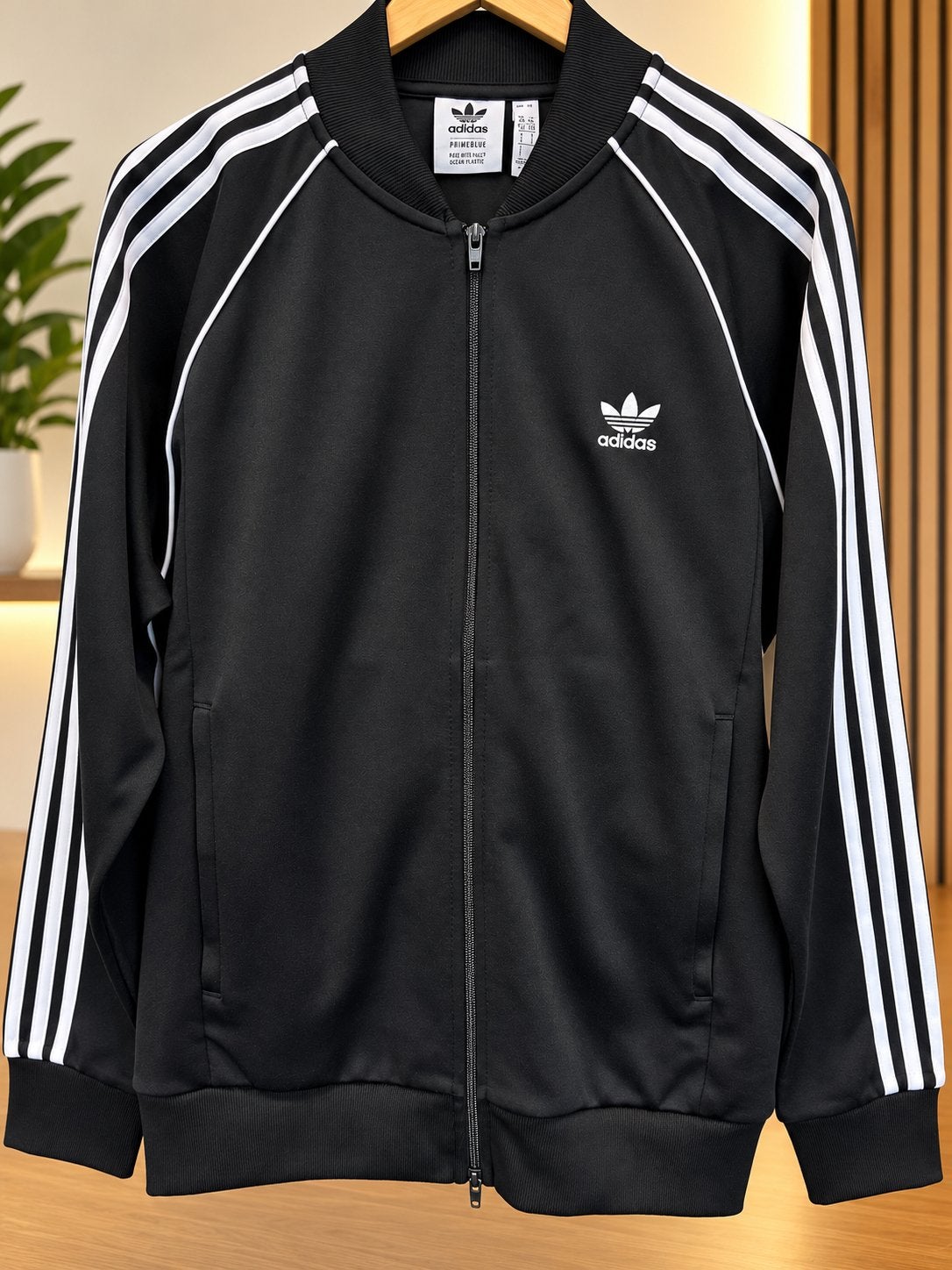 Adidas Originals heren trainingspak – zwart, Ophalen of Verzenden, Zo goed als nieuw, Maat 52/54 (L), Zwart