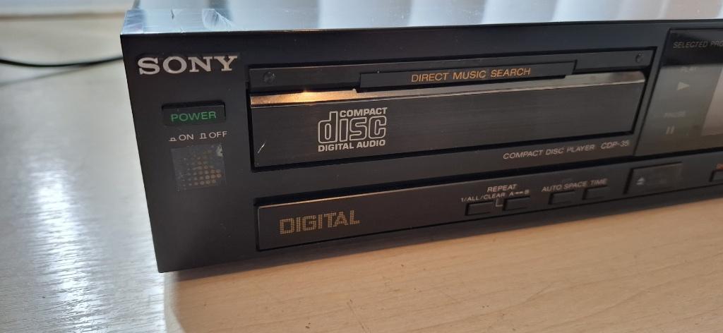 Sony cd speler CDP35 mooie cd speler speelt nog als nieuw!!!, Verzenden, Zo goed als nieuw, Sony