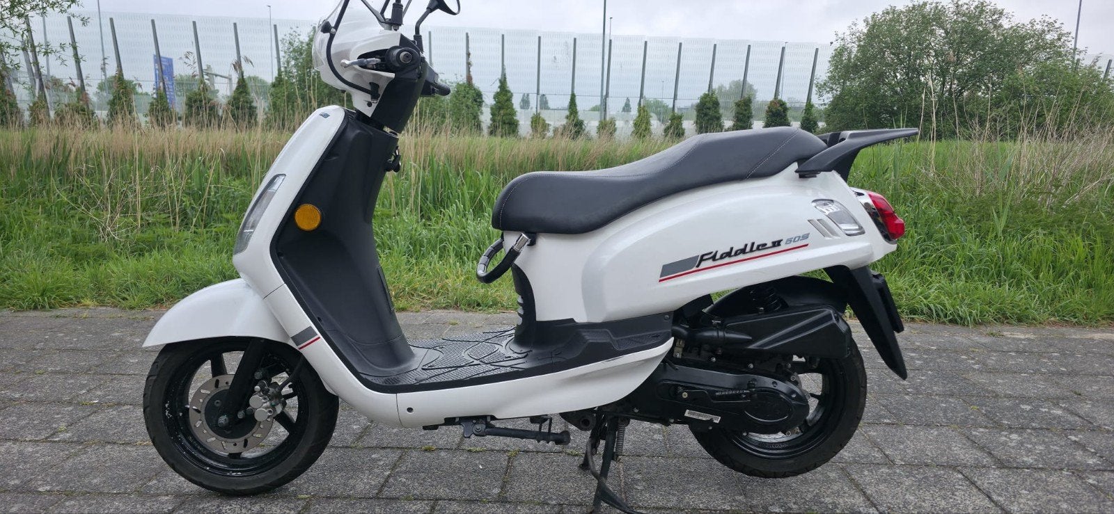 Zeer mooie SYM Fiddle II uit 2023, Ophalen, Zo goed als nieuw, Benzine, Fiddle