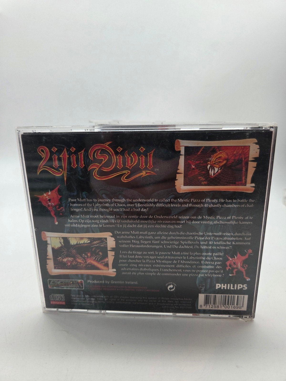 Zipi Zivil CD-i Game - Philips Digital Video, Avontuur en Actie, Gebruikt, 1 speler, Info@philips.com