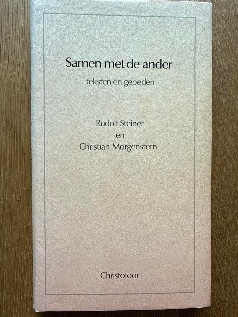 Samen met de ander - Rudolf Steiner & Christian Morgenstern, Boeken, Ophalen of Verzenden, Gelezen, Overige religies
