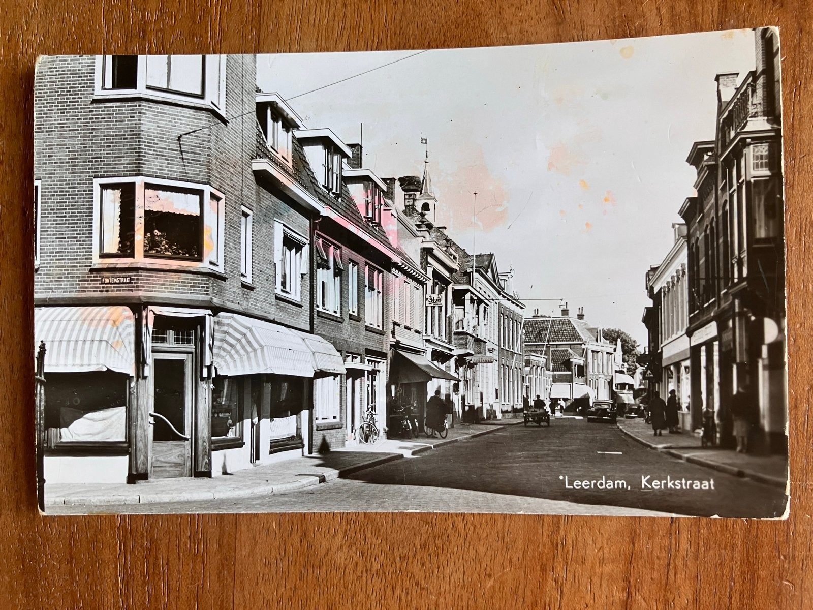 Leerdam, Kerkstraat, Ophalen of Verzenden, 1940 tot 1960, Gelopen, Utrecht