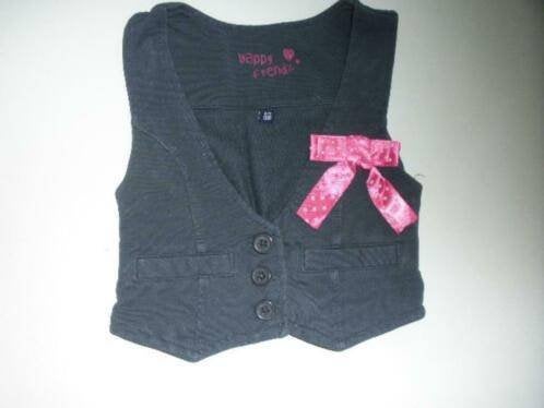 Frendz grijs gilletje / vestje, maat 98 (qwe), Meisje, Trui of Vest, H&M, Ophalen of Verzenden