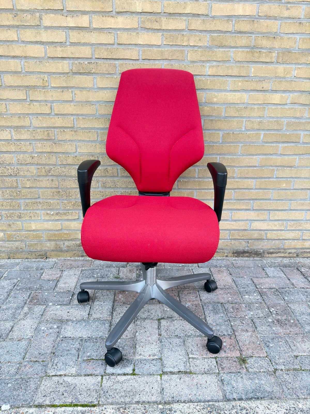 Giroflex 64 8778 Comfort ergonomische bureaustoel, Ophalen, Gebruikt, Bureaustoel, Rood