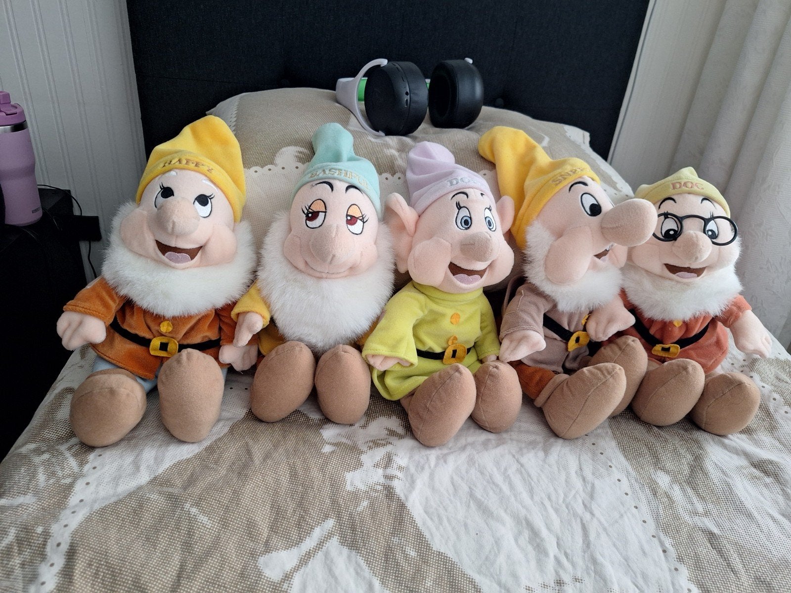 dwergen van Sneeuwwitje., Ophalen of Verzenden, Sneeuwwitje of Doornroosje, Zo goed als nieuw, Knuffel
