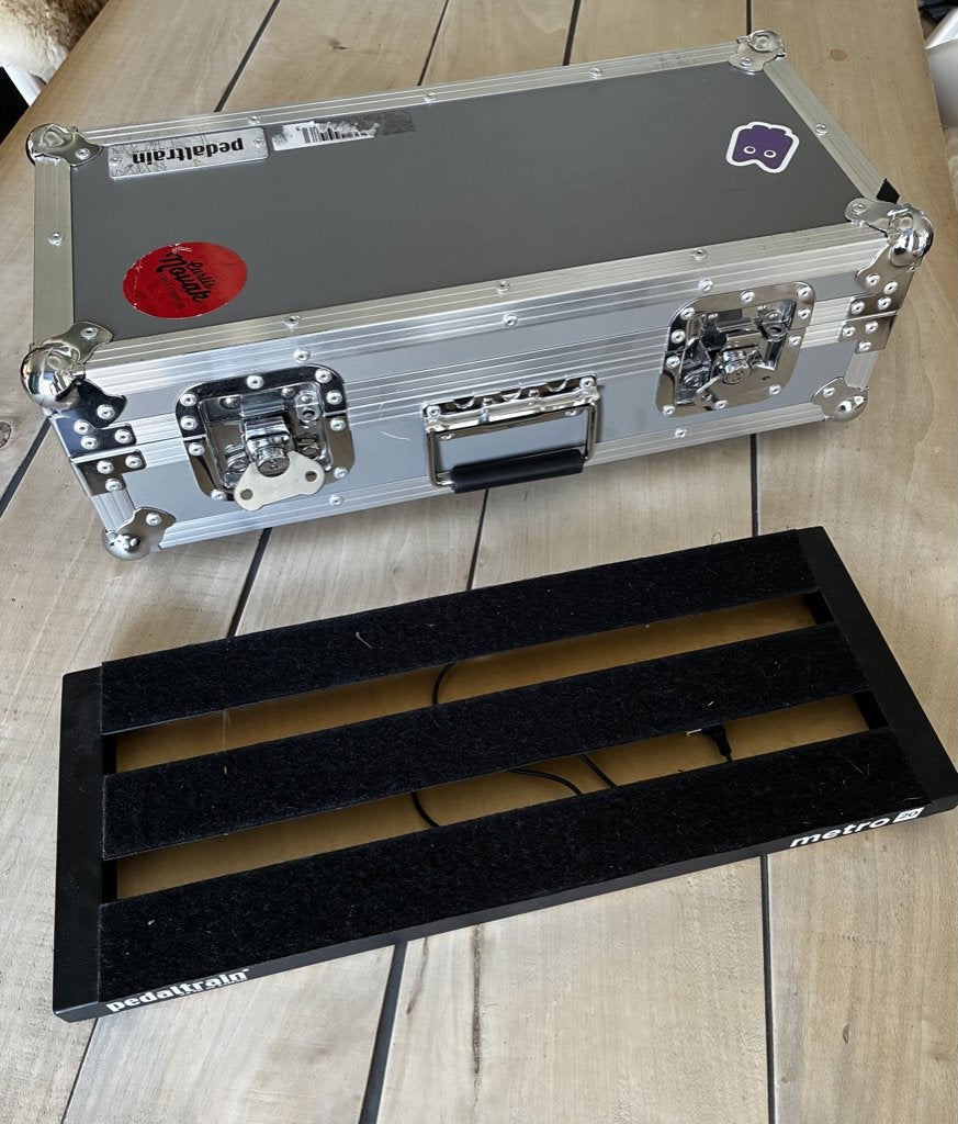 Pedaltrain Metro 20 pedalboard met flightcase, Ophalen of Verzenden, Gebruikt