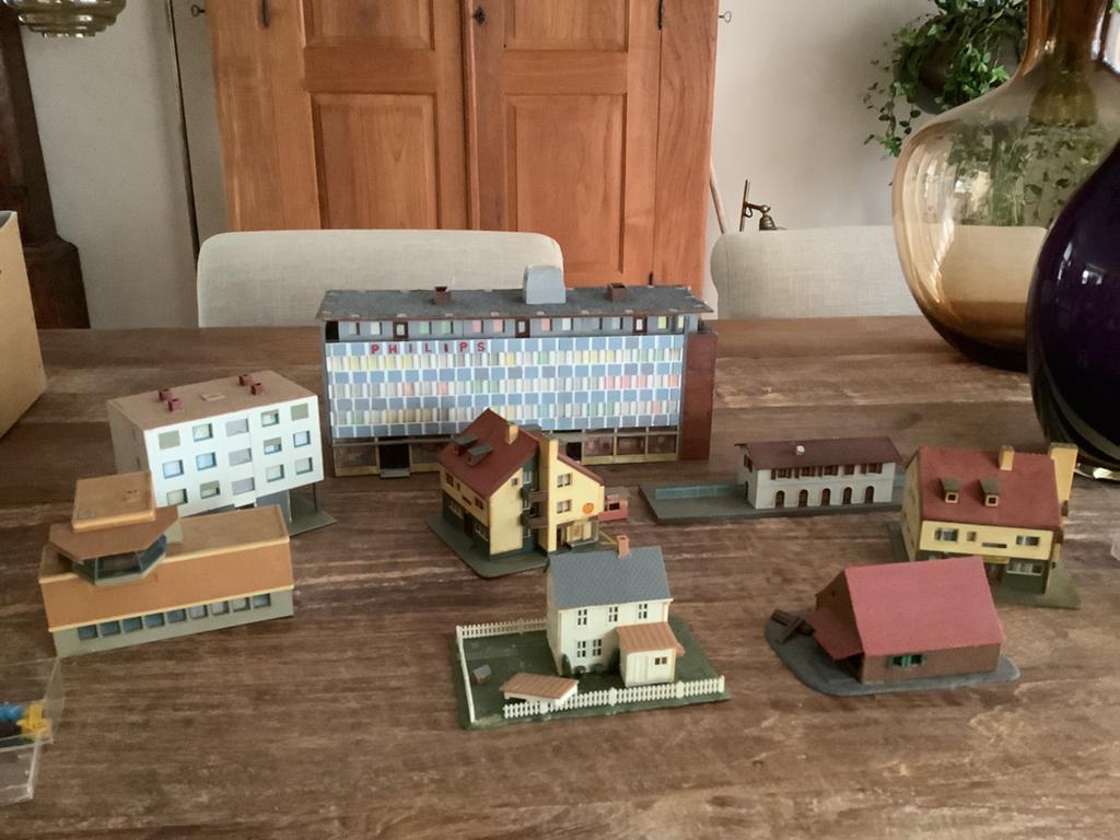 Spoor N modeltreinen huisjes en gebouwen - opknappers, Hobby en Vrije tijd, Ophalen, Gebruikt, Brug, Tunnel of Gebouw