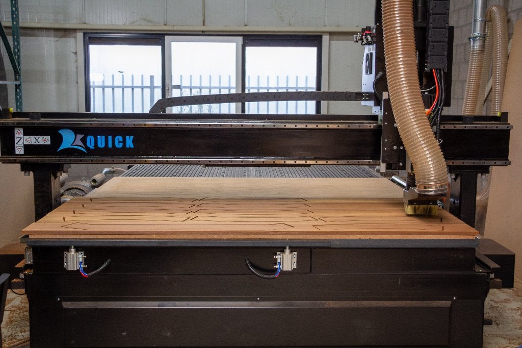 Quick UE-418 CNC Router - Zo Goed Als Nieuw, Overige soorten, Zo goed als nieuw, Elektrisch, Ophalen