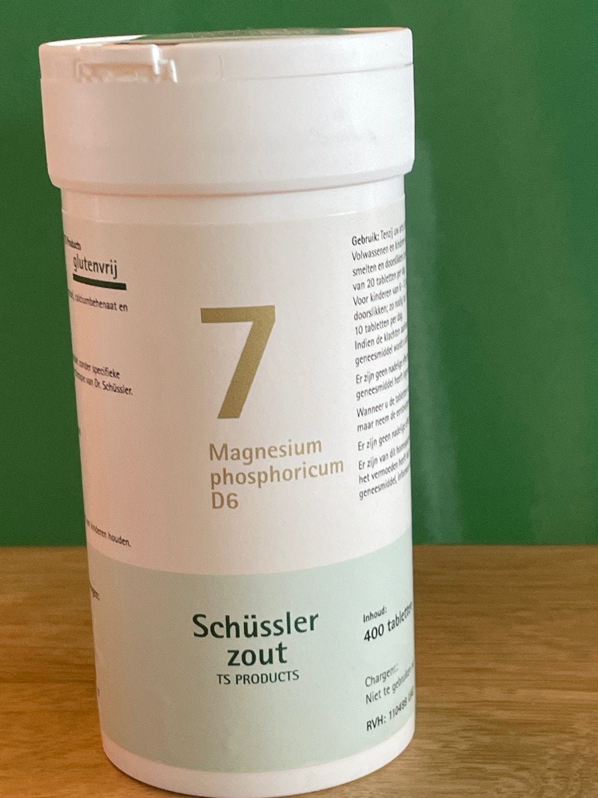 Schüssler Zout 7 Magnesium phosphoricum D6 - 400 tabletten, Ophalen of Verzenden, Nieuw, Overige typen
