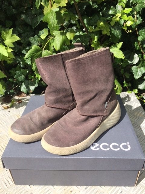 PRACHTIGE laarzen 34 ECCO-GORETEX=wind-waterdicht ZGAN, Meisje, Ecco Goretex, Ophalen of Verzenden, Laarzen