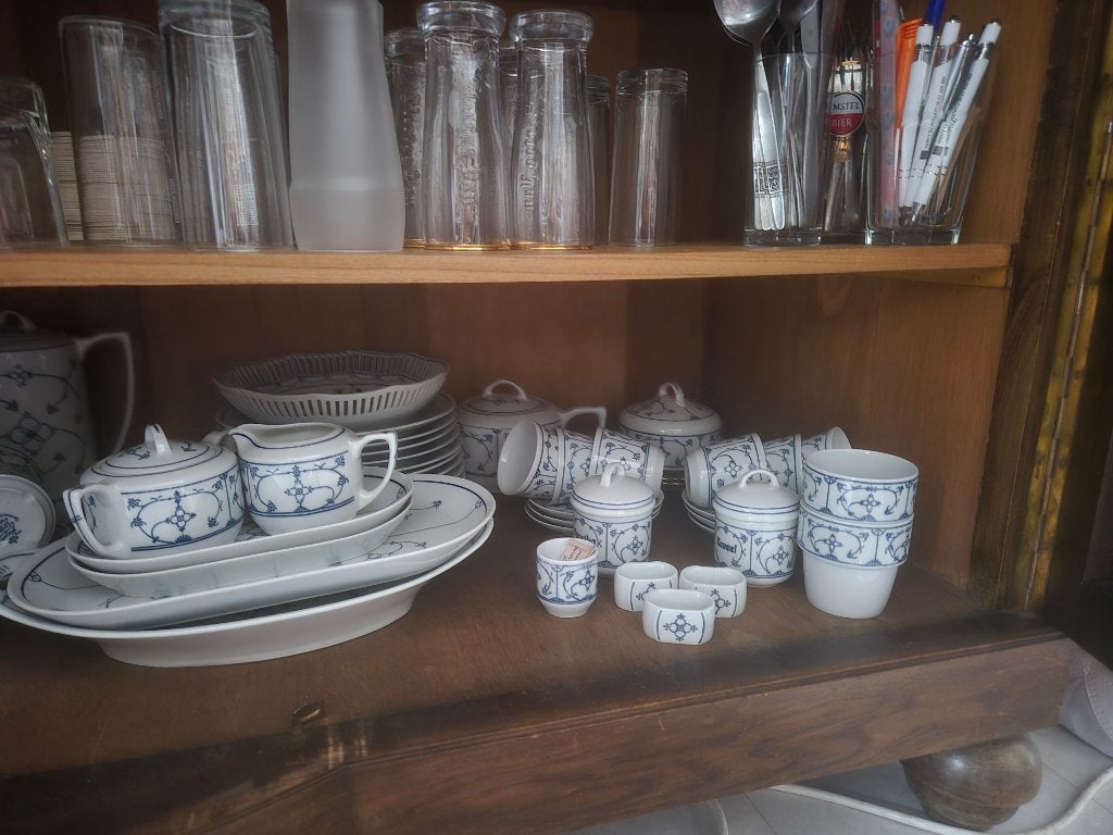 Servies, Ophalen