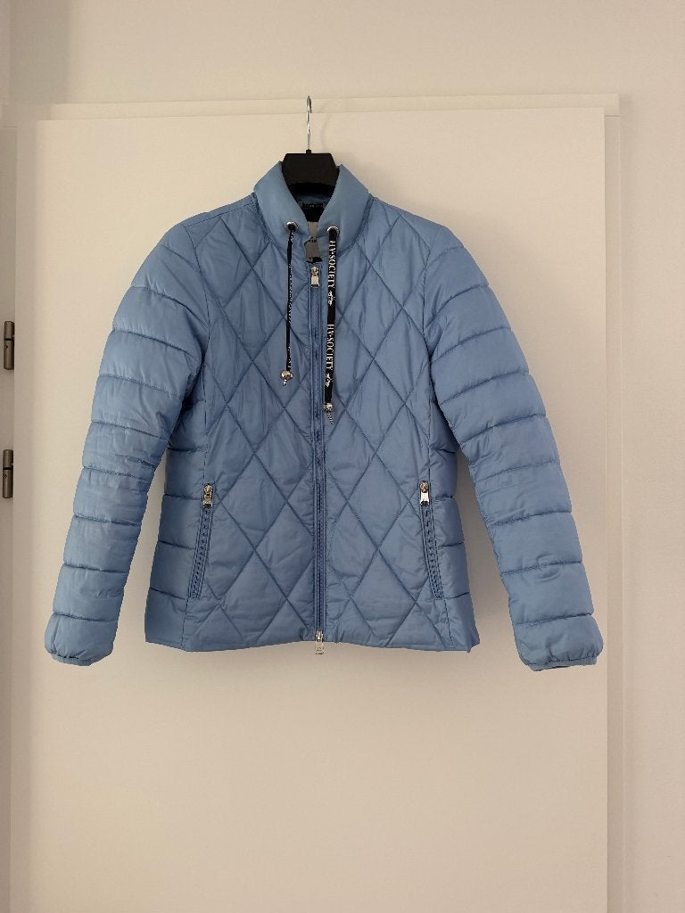 Winterjas HV Polo/HV Society  - maat 40 - zeer goede staat!, Maat 38/40 (M), Blauw, HV Society, Ophalen of Verzenden