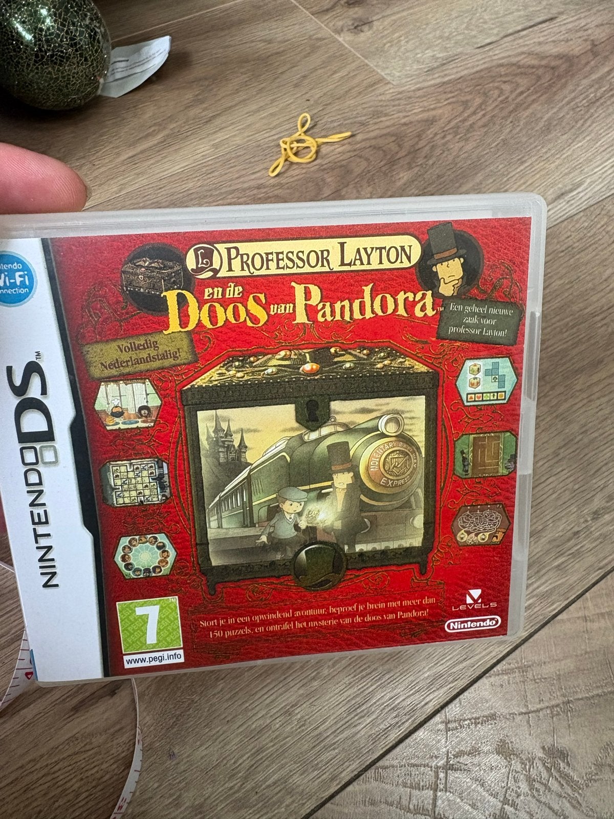 Professor Layton en de Doos van Pandora (Nintendo DS), Spelcomputers en Games, Puzzel en Educatief, Gebruikt, 1 speler, Ophalen of Verzenden