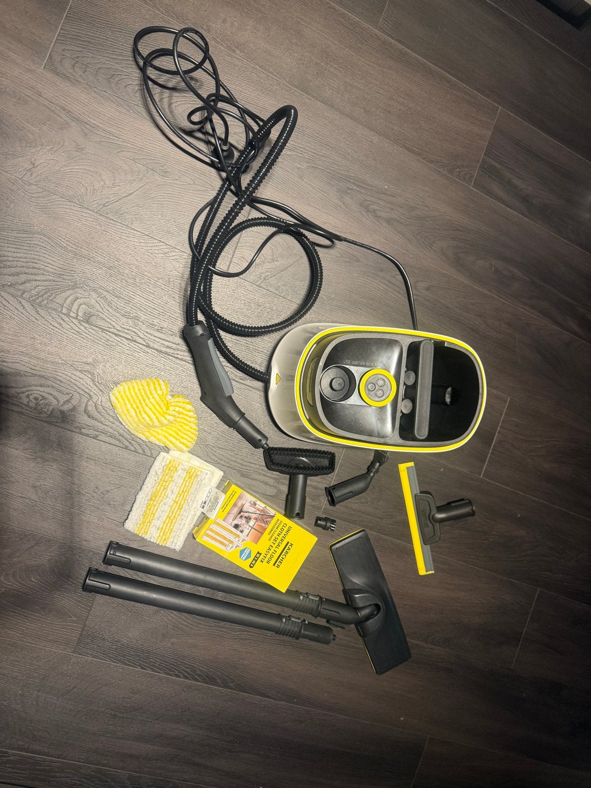 Kärcher SC 3 Deluxe stoomreiniger met accessoires, Ophalen of Verzenden, Zo goed als nieuw, Overige typen