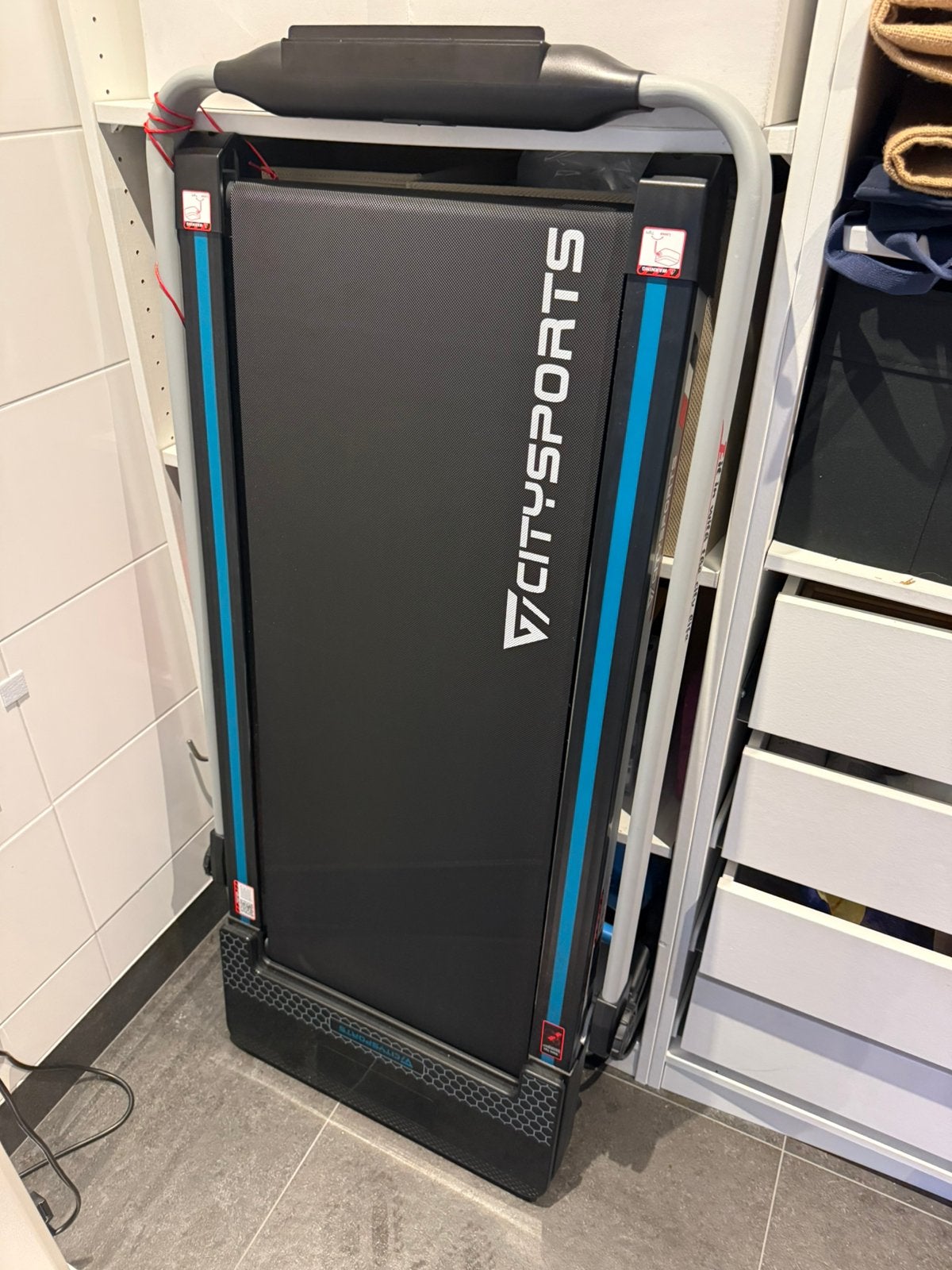 Citysports Elektrische loopband- Opvouwbaar, Ophalen, Zo goed als nieuw, Overige typen