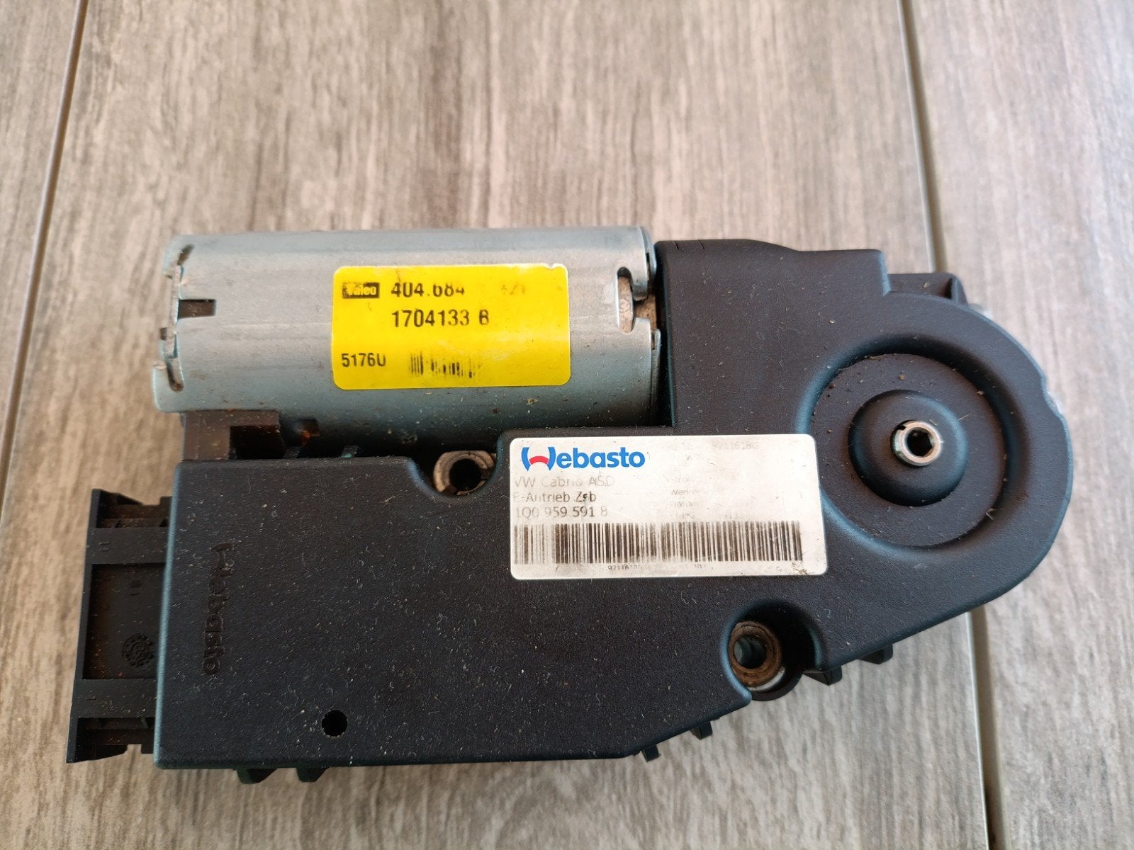 Webasto VW Audi BMW Mini Dakraam Motor 1704133 B, Ophalen of Verzenden, Gebruikt, Mini