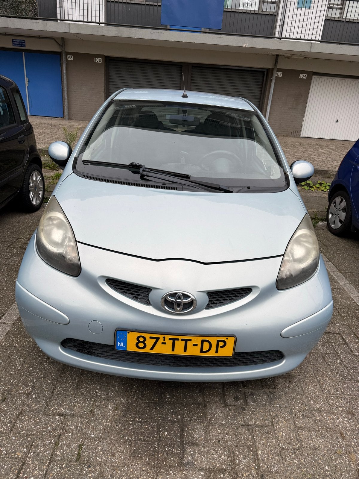 Toyota Aygo 1.0 12V Vvt-i 5DRS MMT 2007 Blauw, 68 pk, Origineel Nederlands, Particulier, 998 cc