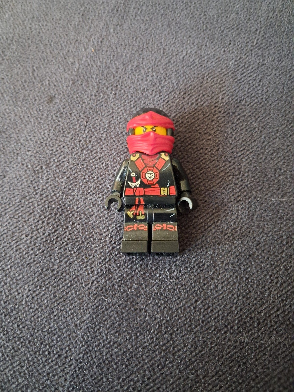 Zeldzame LEGO Ninjago Deep Stone Kai Minifiguur, Ophalen of Verzenden, Zo goed als nieuw