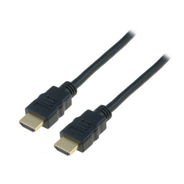 HDMI naar HDMI Kabel 1M Zwart, Ophalen of Verzenden, Nieuw, Minder dan 2 meter, HDMI-kabel