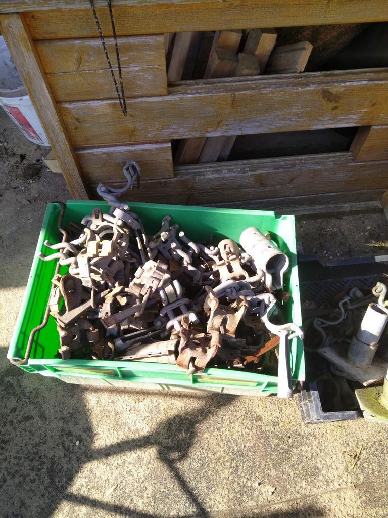 Kruiskoppelingen en draai koppelingen, Ophalen