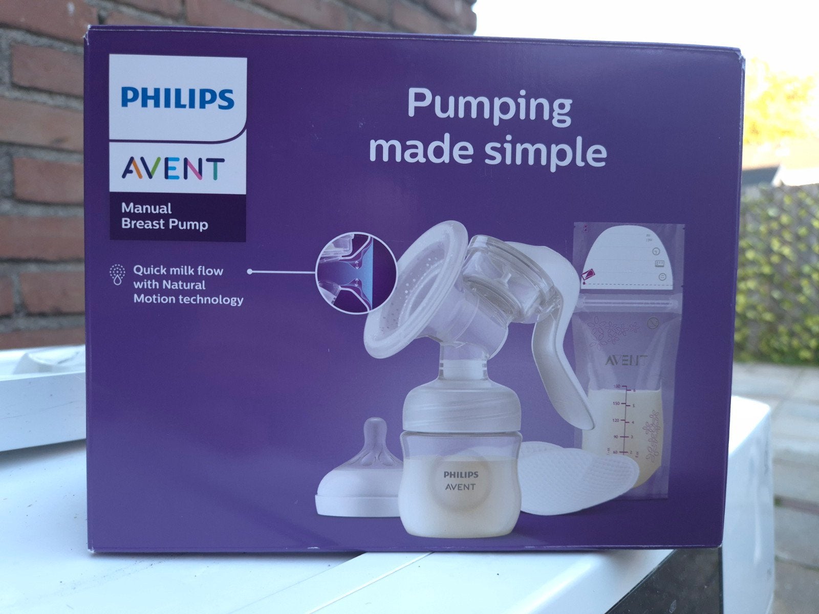 Philips Avent Handmatige Borstkolf SCF430/20, Ophalen of Verzenden, Nieuw