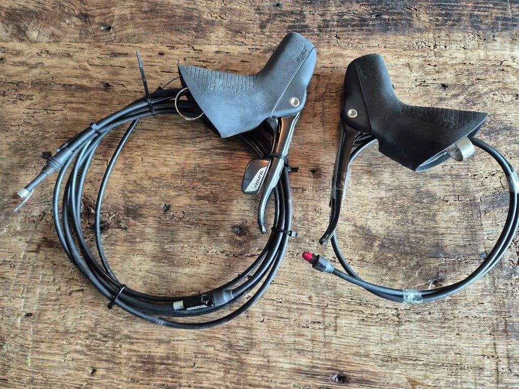 SRAM Rival 1 HRD DoubleTap Hydraulic Disc Brake Set, Remmen, Ophalen of Verzenden, Zo goed als nieuw, SRAM