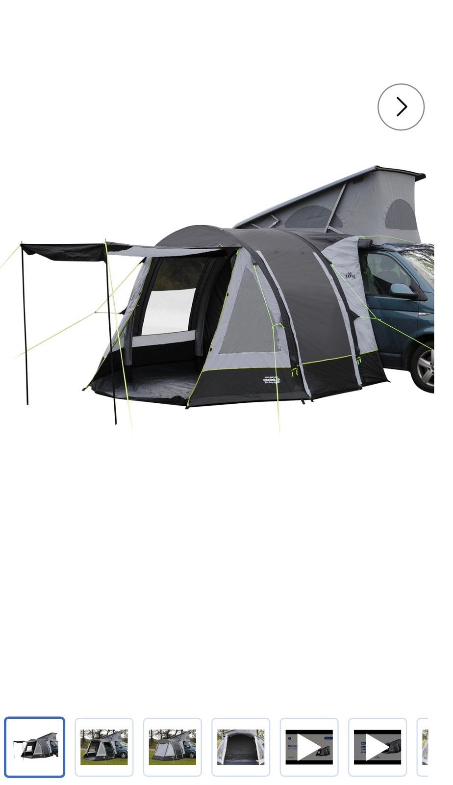 Bustent Obelink easy air, Caravans en Kamperen, Tenten, Zo goed als nieuw, Ophalen