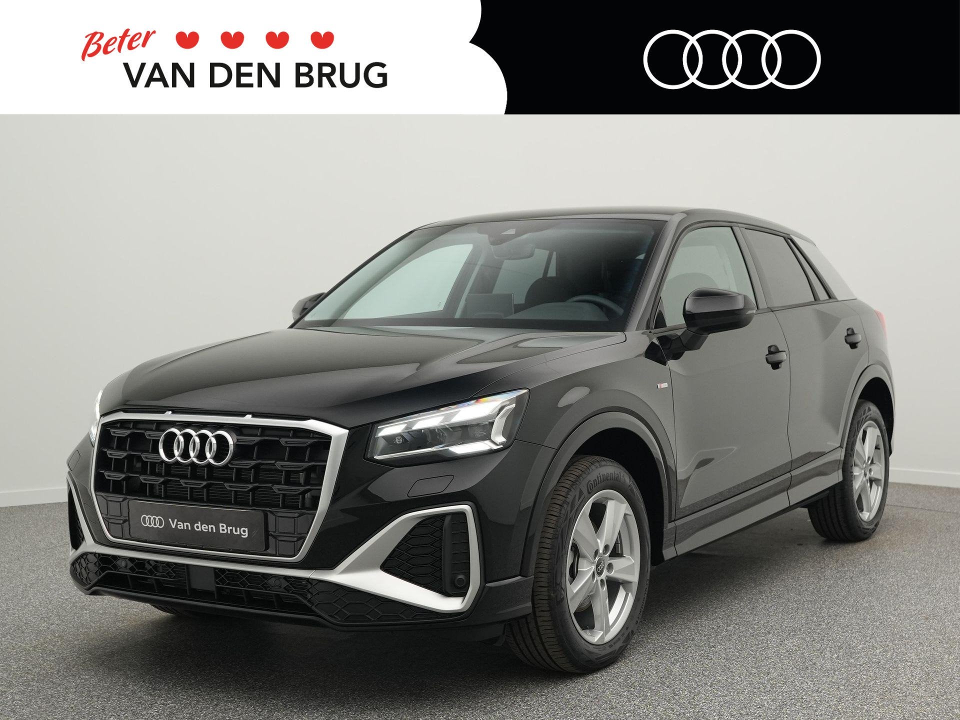 Audi Q2 35 TFSI S Edition | Achteruitrijcamera | Adaptive cr, Auto's, 4 cilinders, 150 pk, Leder en Stof, Zwart