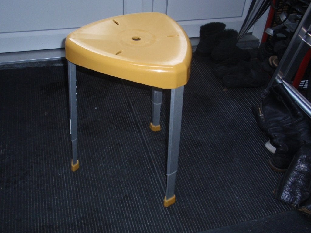 douche krukje, Ophalen of Verzenden, Gebruikt