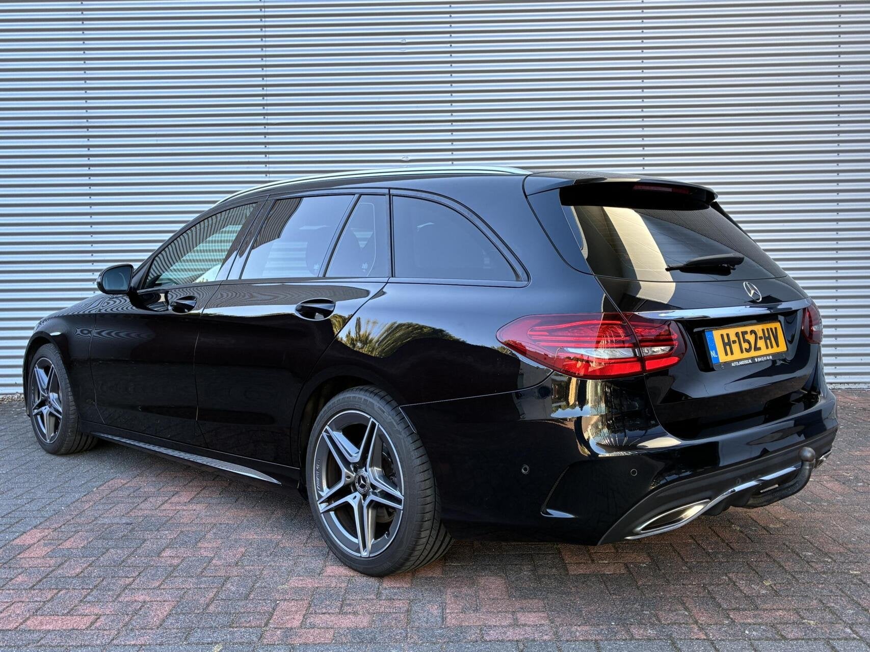 Mercedes C-klasse Estate 160 Autom AMG Led Carplay Camera 20, Auto's, Automaat, 4 cilinders, 129 pk, Zwart