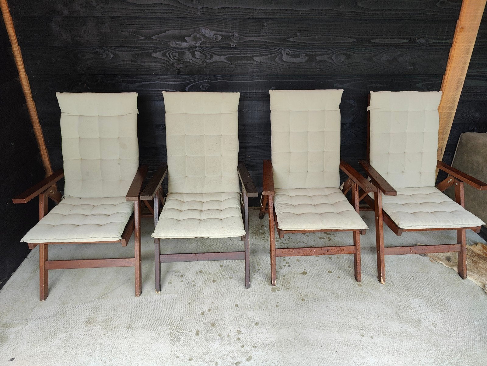 4x NÄMMARÖ tuinstoelen (incl kussens), Ophalen
