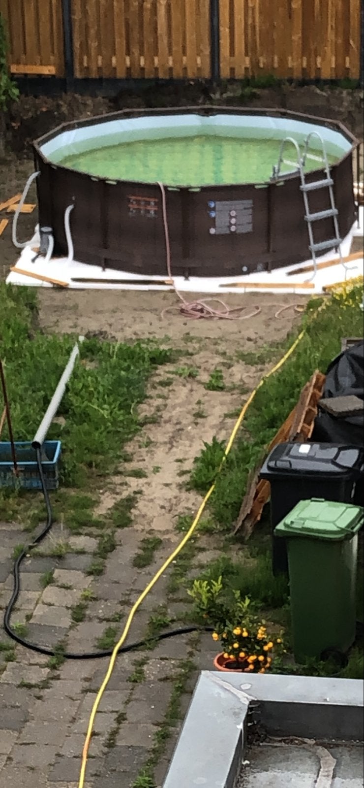 Bestway opzet zwembad - Slechts 4 maanden gebruikt!, Tuin en Terras, Ophalen, 80 tot 120 cm, Rond, 300 cm of meer