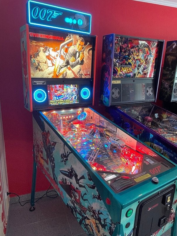 JAMES BOND LIMITED EDITION PINBALL WITH TOPPER, Ophalen, Elektronisch, Stern, Zo goed als nieuw