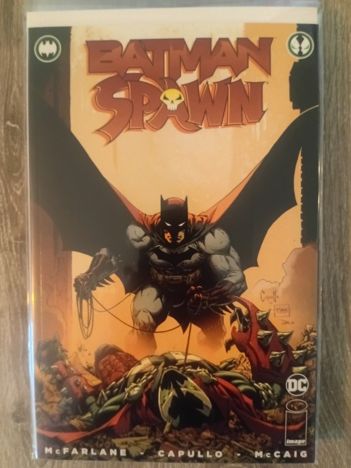 Image, DC Batman Spawn Comic - McFarlane Capullo McCaig, Eén comic, Amerika, Ophalen of Verzenden, Zo goed als nieuw