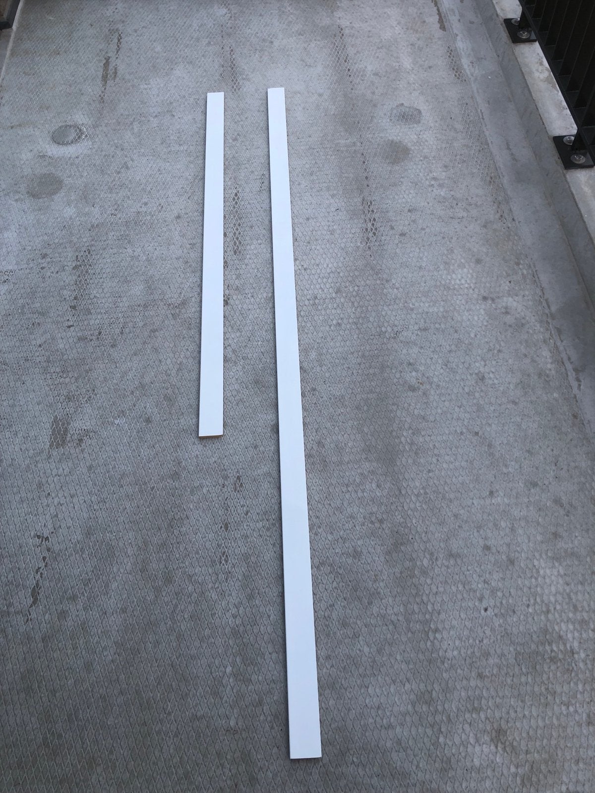 Witte MDF plinten, 1.2 cm dik, Ophalen, Nieuw, Mdf, 200 tot 250 cm